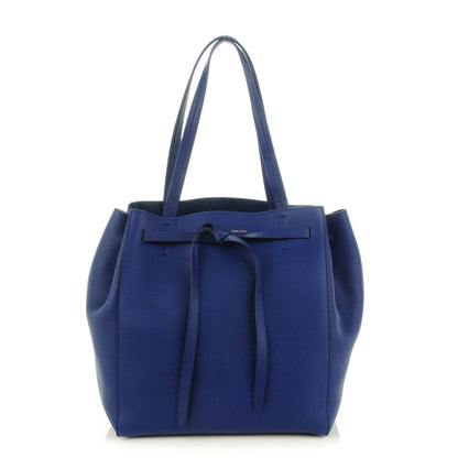 Celine Soft Grained Calfskin Small Belt Cabas Phantom Indigo 1 of 7
