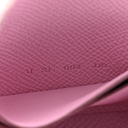 Hermes Epsom Azap Mini Wallet Mauve Sylvestre 7 of 9