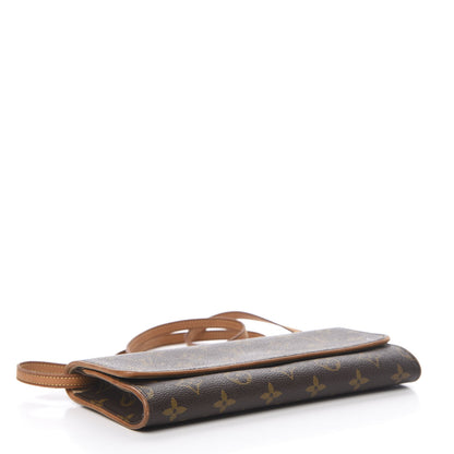 Louis Vuitton Monogram Pochette Twin GM 4 of 12