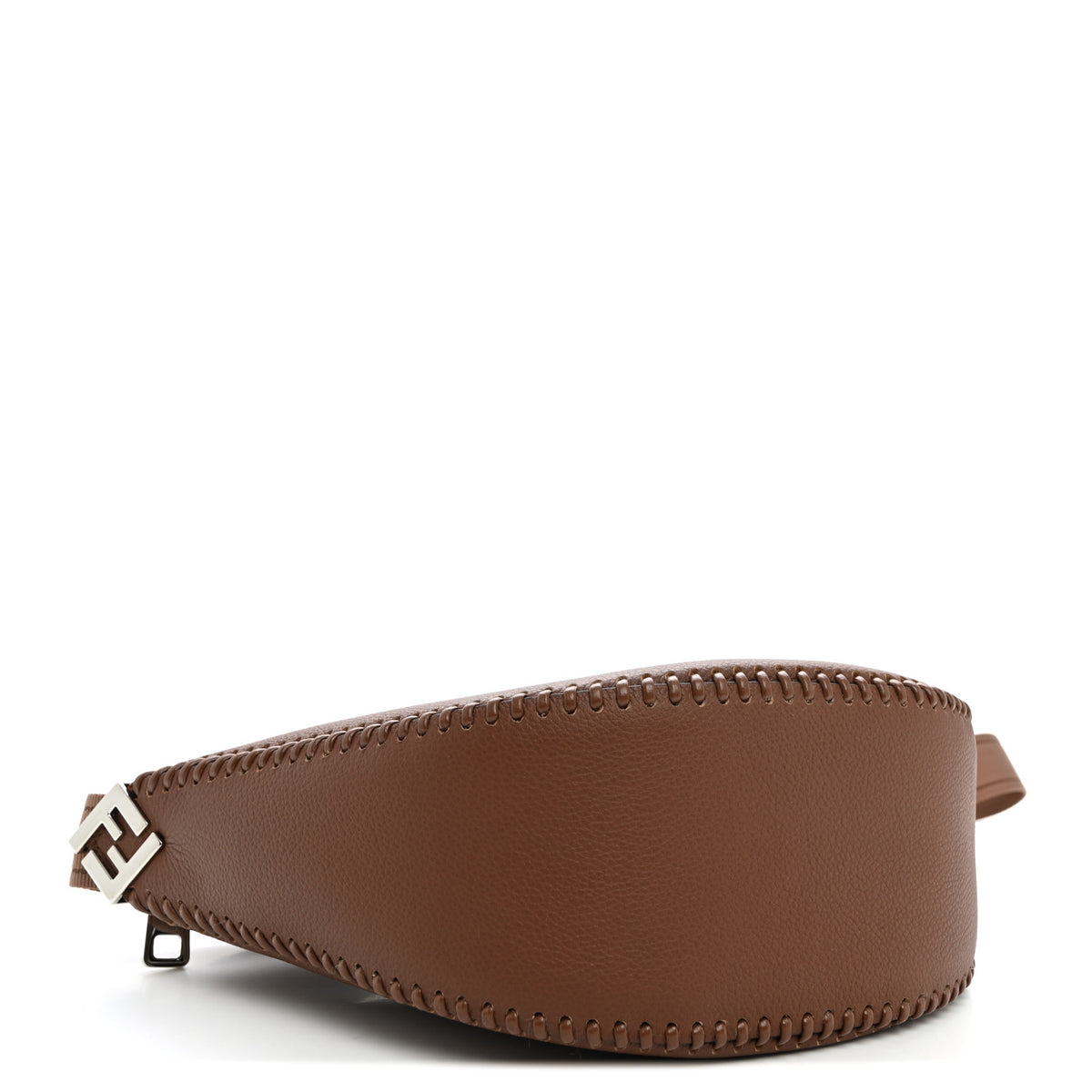 Fendi Vitello Cher Threading Small Melon Bag Brandy 4 of 10