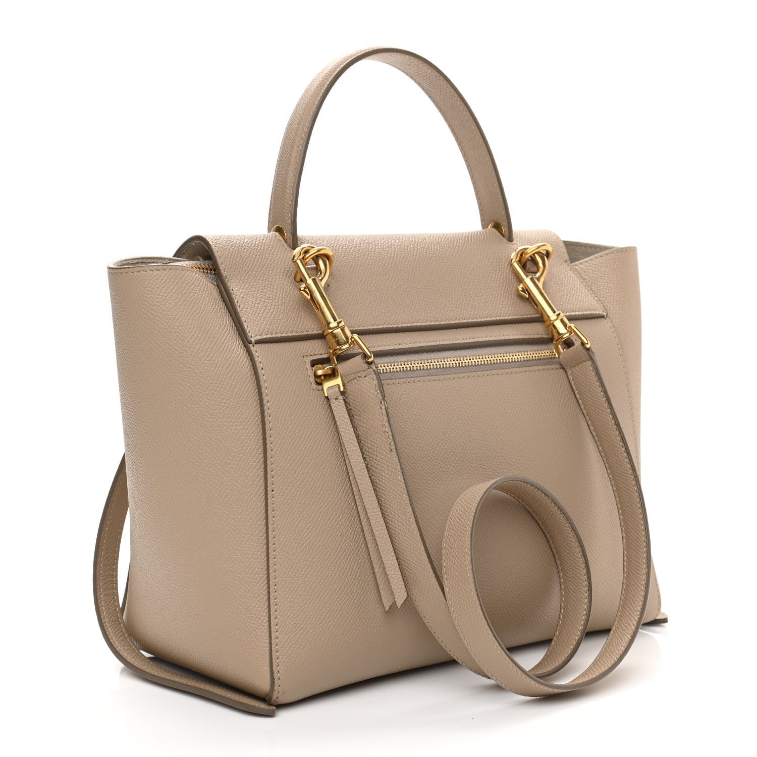 Celine Grained Calfskin Micro Belt Bag Light Taupe 3 of 13