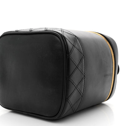 Chanel Lambskin Vanity Cosmetic Case Black 11 of 12