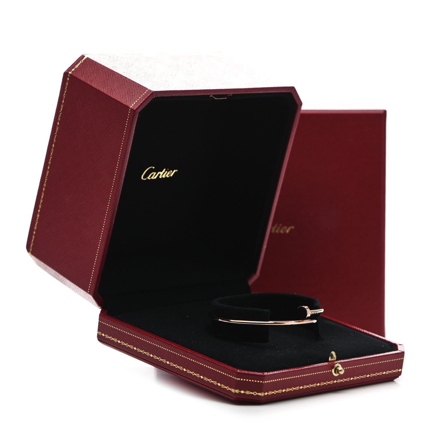 Cartier 18K Pink Gold Small Juste Un Clou Bracelet 17 5 of 5