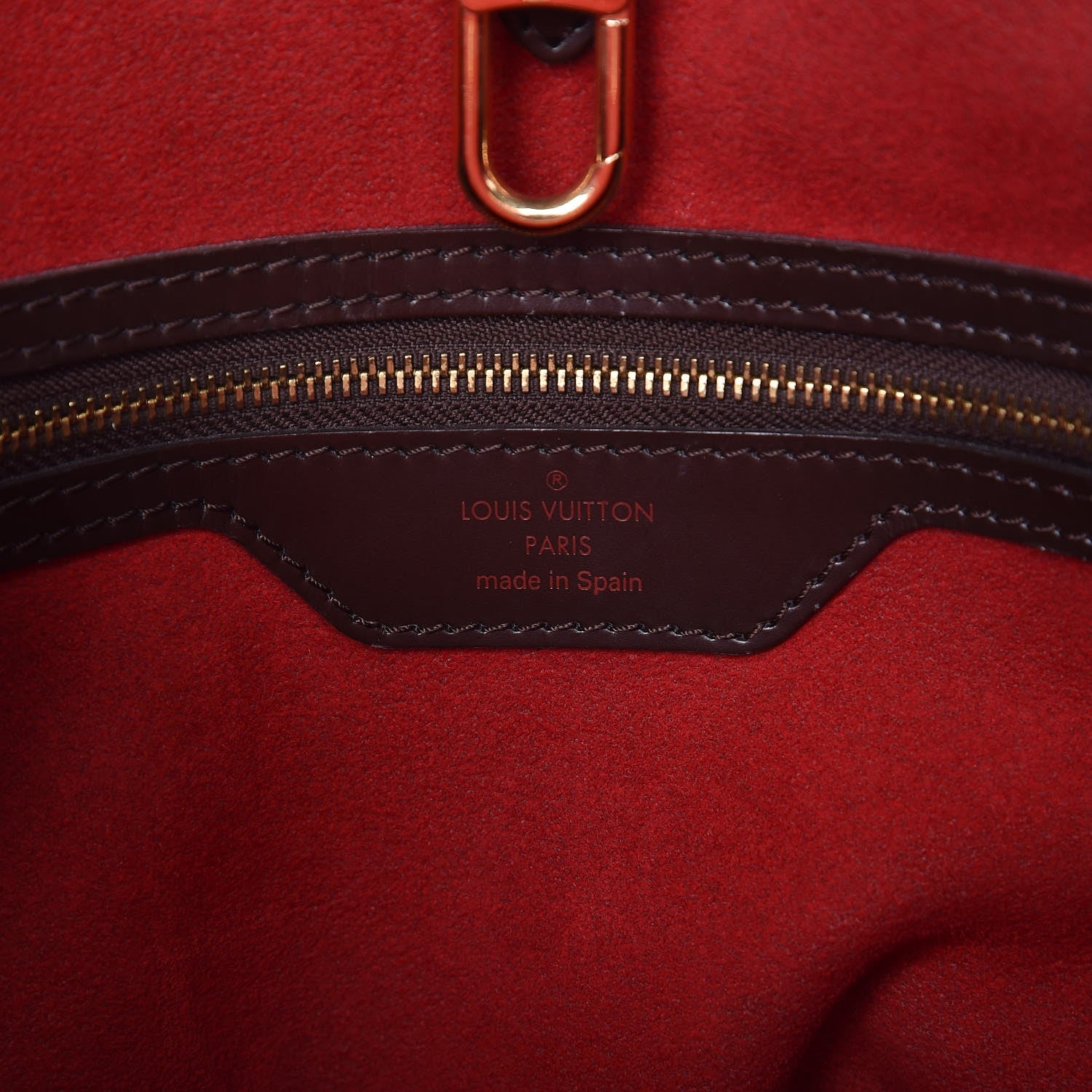 Louis Vuitton Damier Ebene Hampstead MM 6 of 10