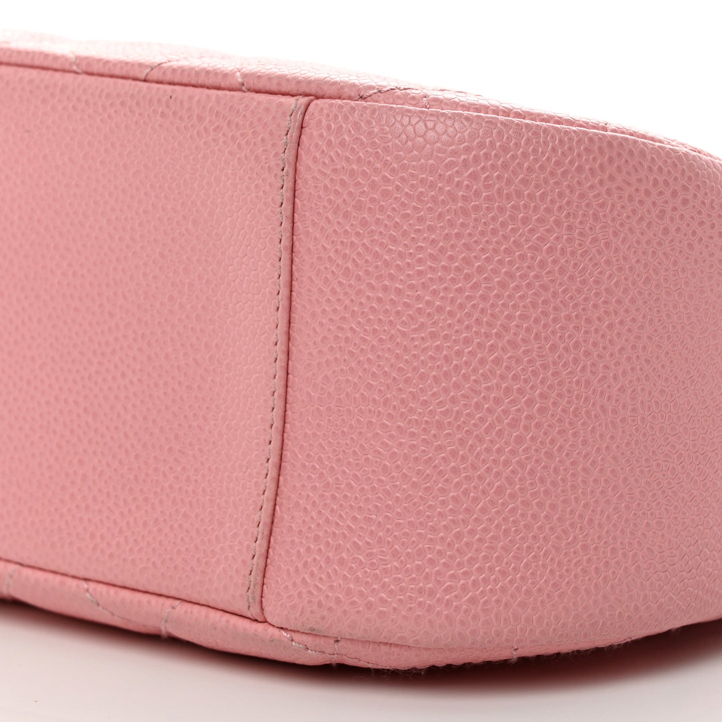 Caviar Quilted Timeless CC Shoulder Bag Pink
