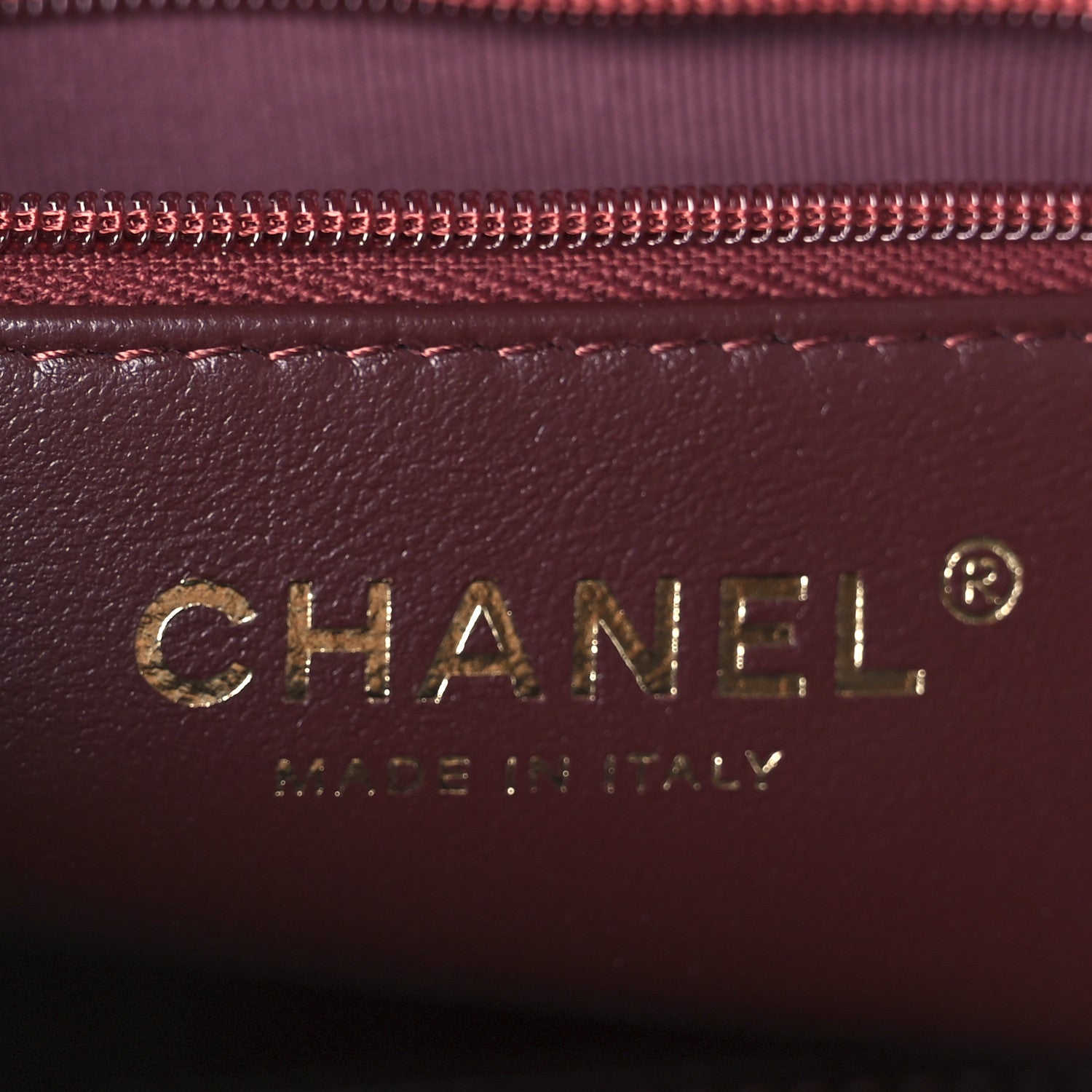 Chanel Velvet Quilted Nano Kelly Shopper Burgundy 6 of 11