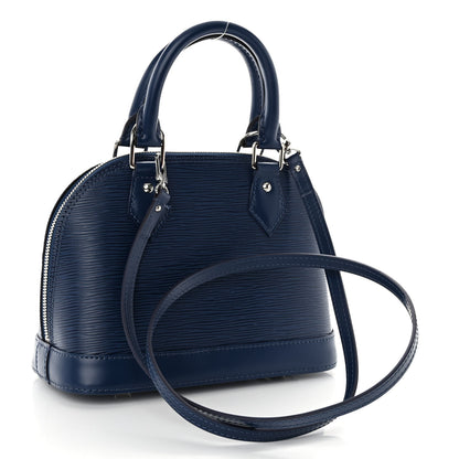 Louis Vuitton Epi Alma BB Indigo 3 of 9
