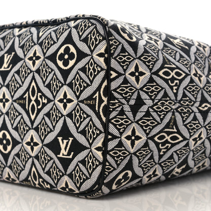 Louis Vuitton Jacquard Since 1854 Neverfull MM Grey 10 of 10