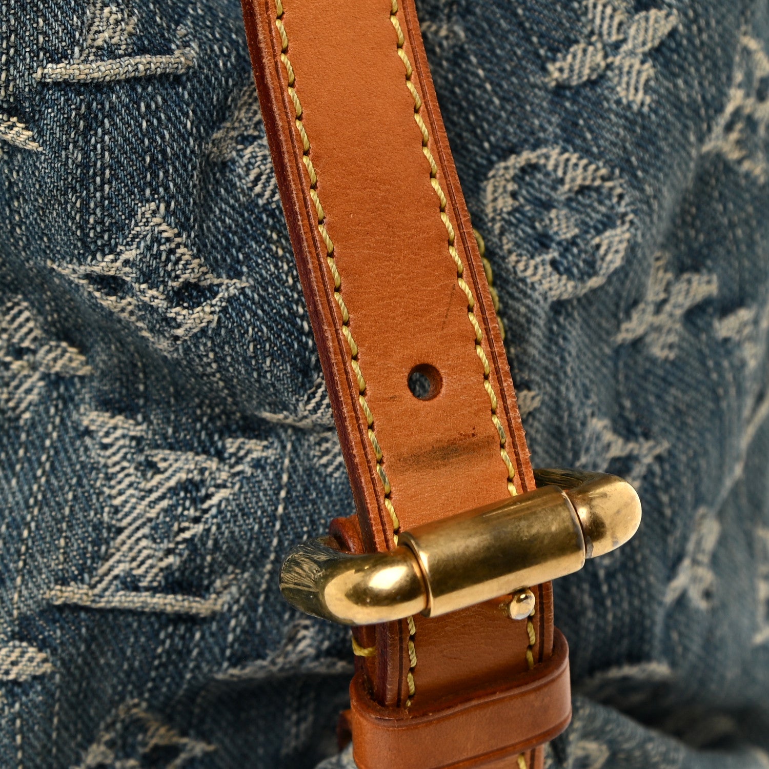 Louis Vuitton Denim Neo Cabby GM Blue 23 of 30