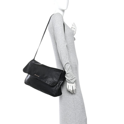 Balenciaga Agneau Large Grungy Messenger Black 2 of 12