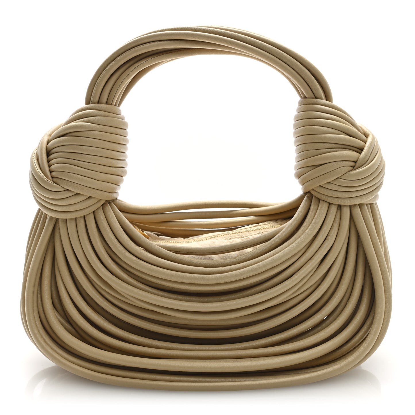 Nappa Mini Tubular Double Knot Porridge