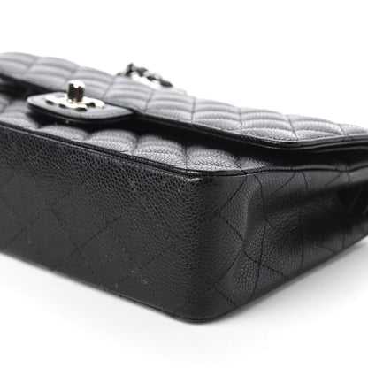 Chanel Caviar Quilted Medium Double Flap Black 7 of 11