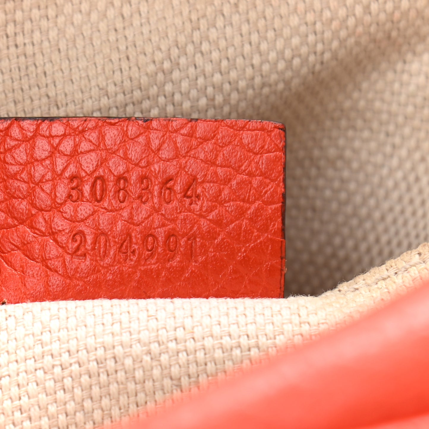 Pebbled Calfskin Small Soho Disco Bag Sun Orange