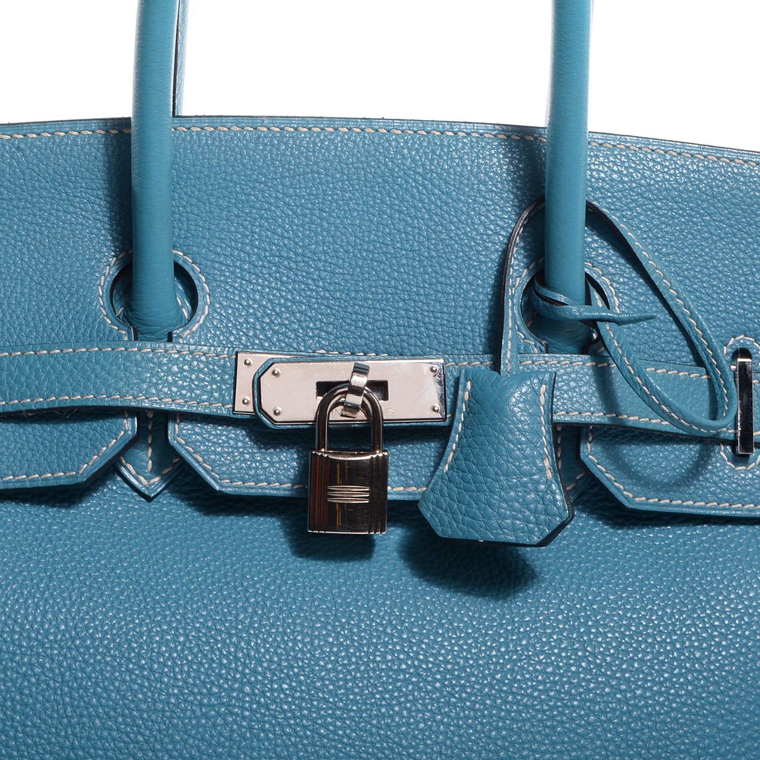 Hermes Togo Birkin 35 Blue Jean 19 of 23