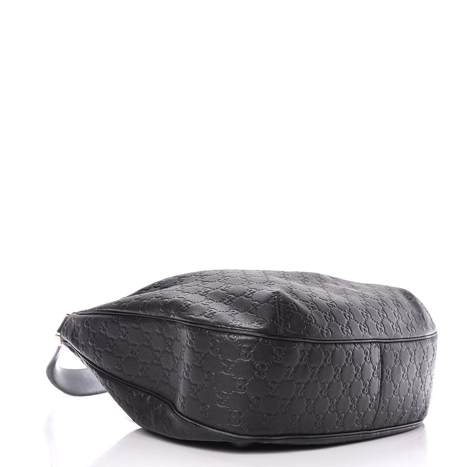 Gucci Guccissima Large New Ladies Web Hobo Black 4 of 18