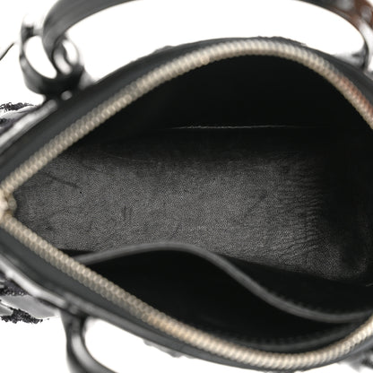 Louis Vuitton Patent Lambskin Fascination Lockit BB Black 4 of 8