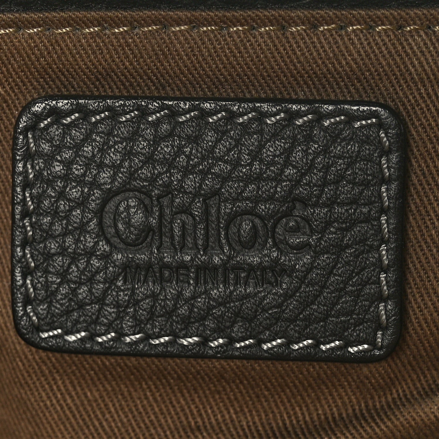 Chloe Calfskin Large Marcie Satchel Black 6 of 8