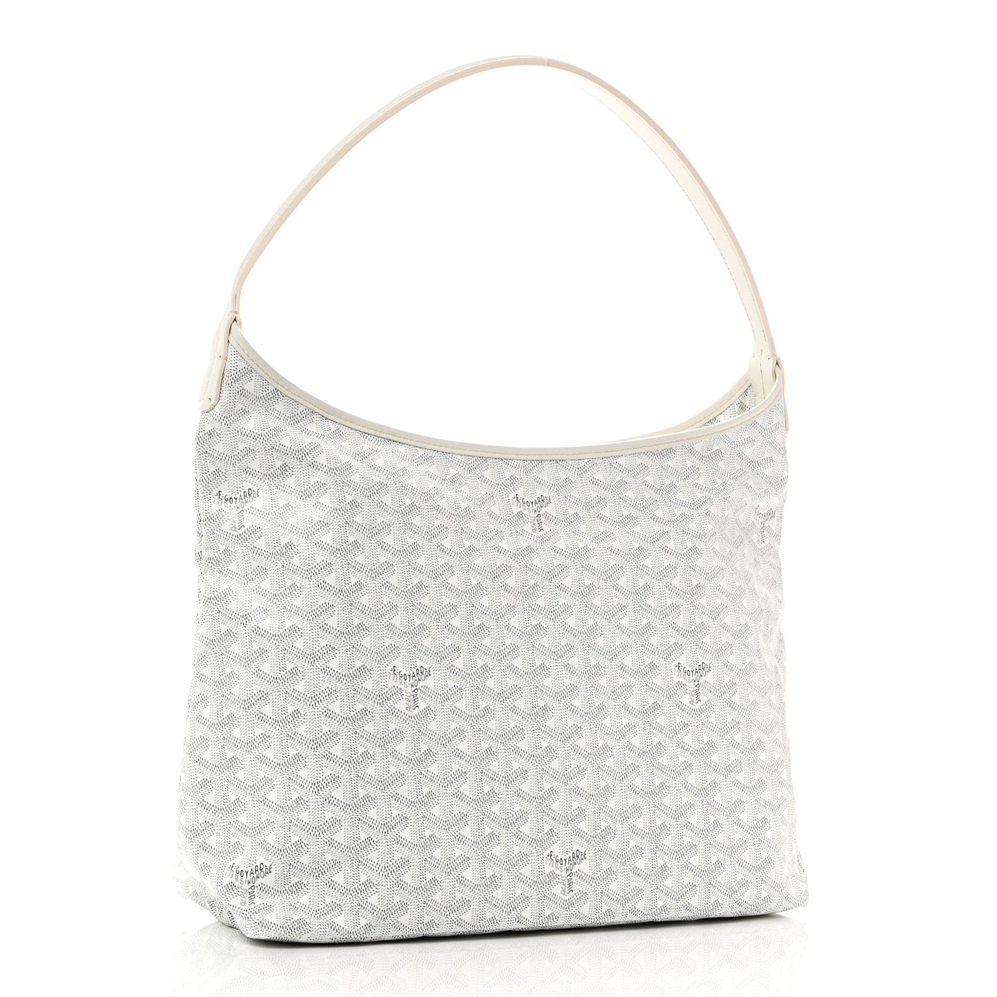 Goyardine Boheme Hobo White