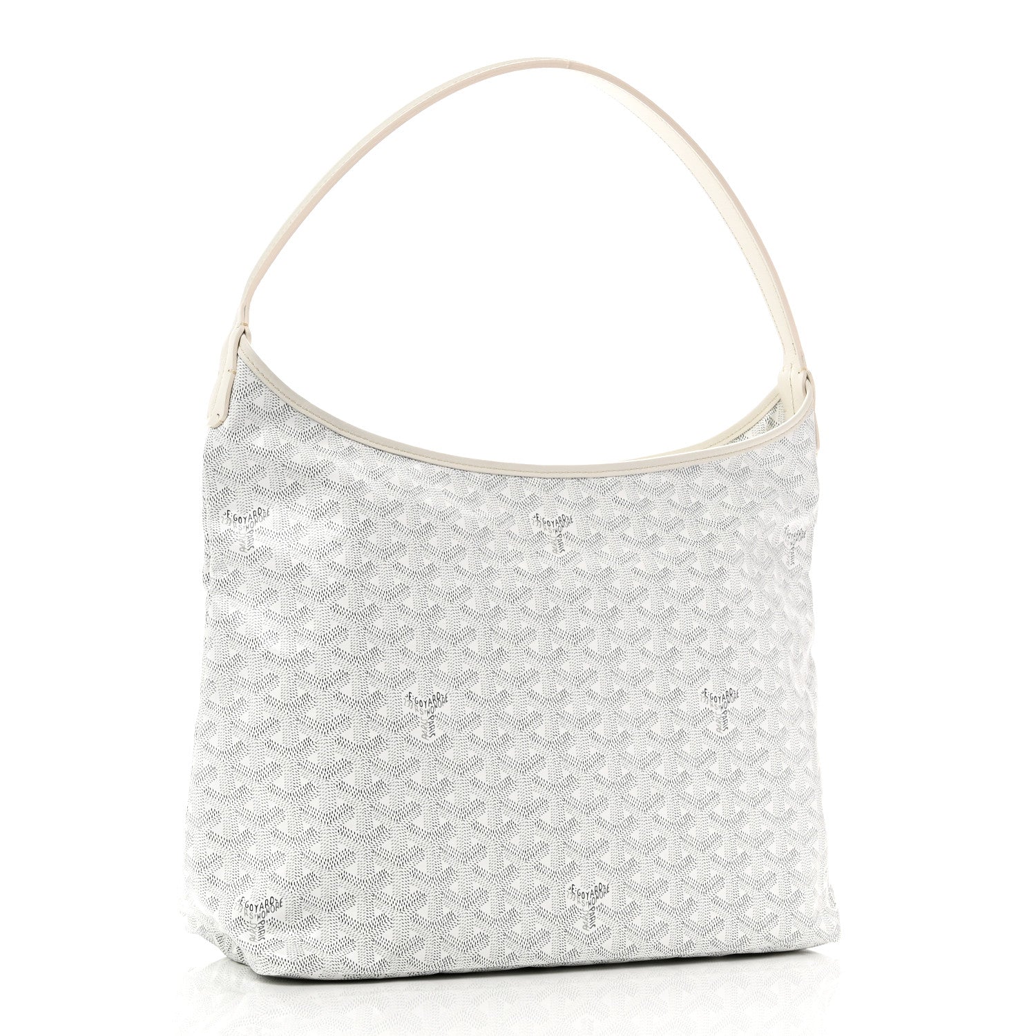 Goyard Goyardine Boheme Hobo White 3 of 10