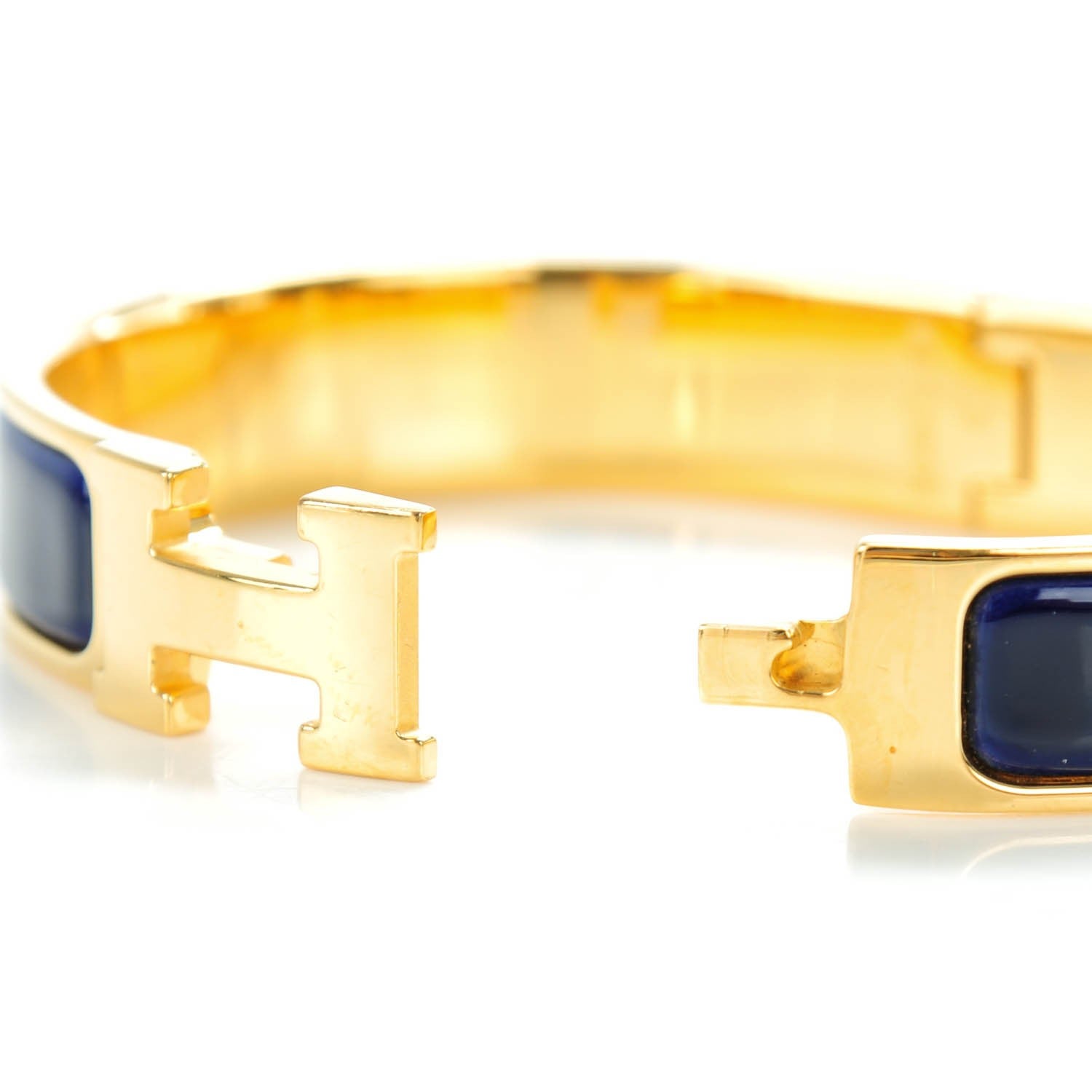 Hermes Enamel Narrow Clic Clac H Bracelet PM 4 of 4