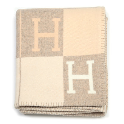Hermes Wool Cashmere Avalon III Blanket Coco Camomille 1 of 3