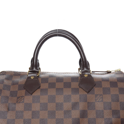 Louis Vuitton Damier Ebene Speedy 30 10 of 11
