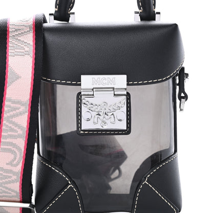 MCM Transparent Mini Berlin Crossbody Black 11 of 17