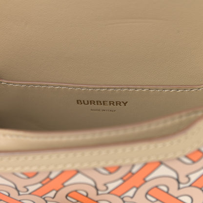 Burberry Calfskin Monogram TB Bum Bag Bright Orange 6 of 10
