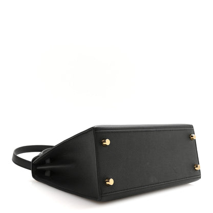 Hermes Epsom Kelly Sellier 25 Black 4 of 11