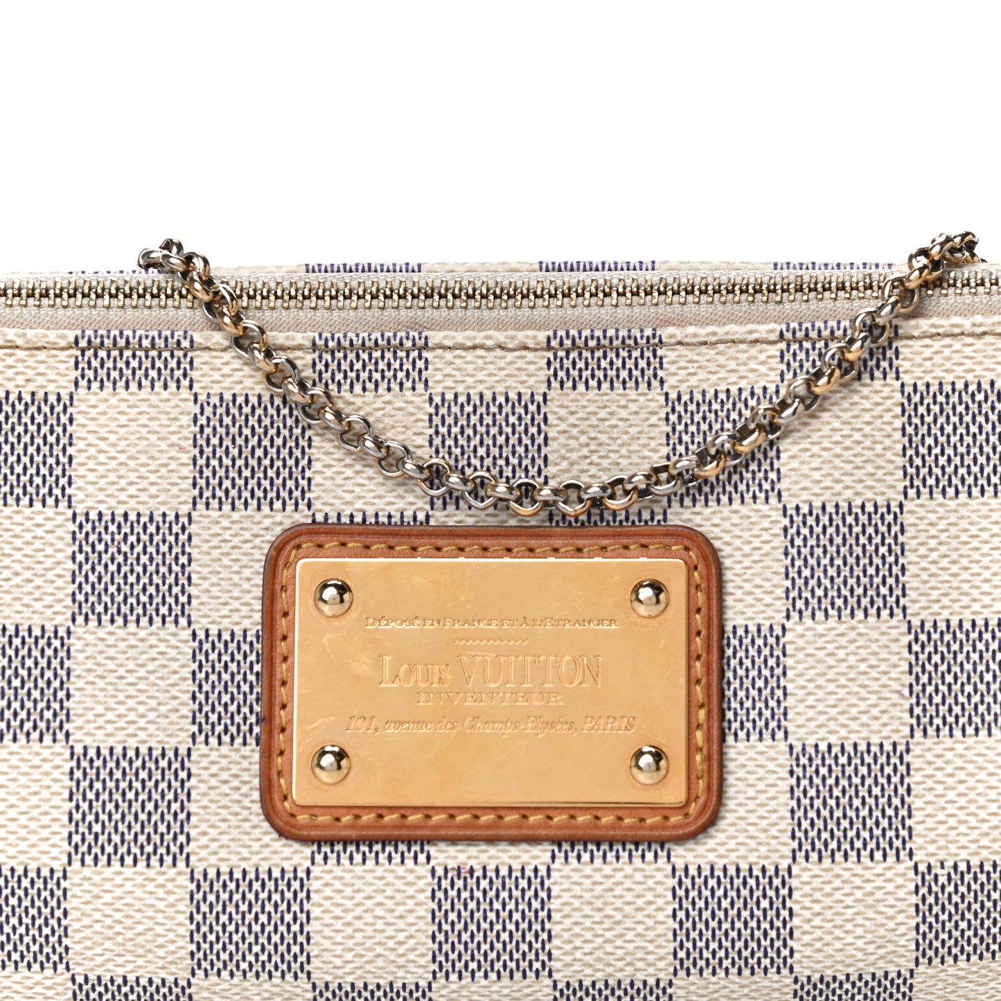 Damier Azur Eva Clutch
