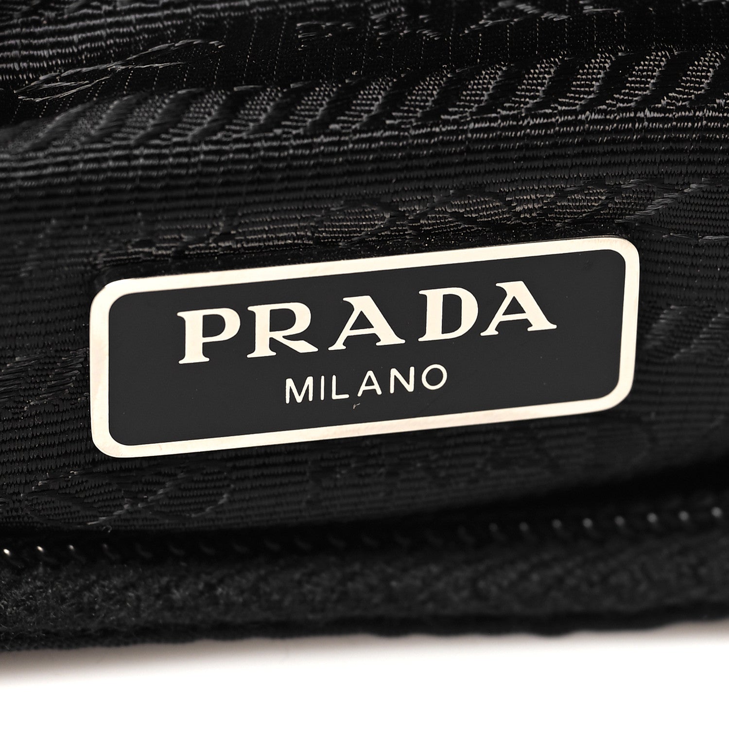 Prada Tessuto Nylon Mini Re-Edition 2000 Bag Black 6 of 9