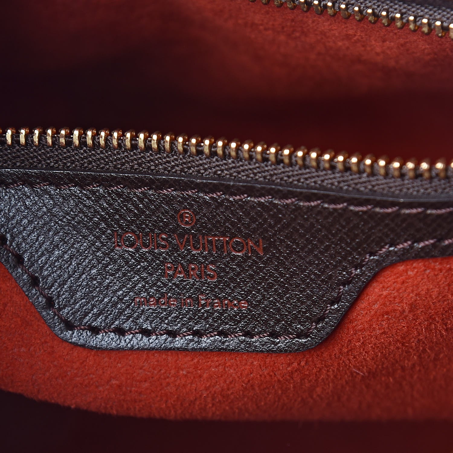 Louis Vuitton Damier Ebene Triana 6 of 9