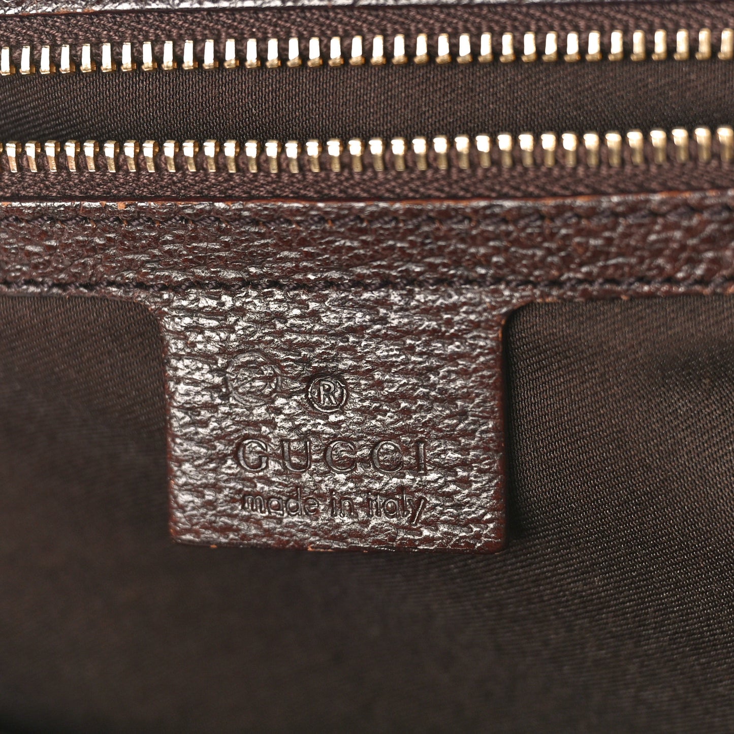 Velvet Horsebit Embossed Large Glam Shoulder Bag Brown Multicolor