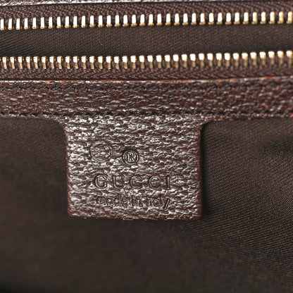Gucci Velvet Horsebit Embossed Large Glam Shoulder Bag Brown Multicolor 6 of 11