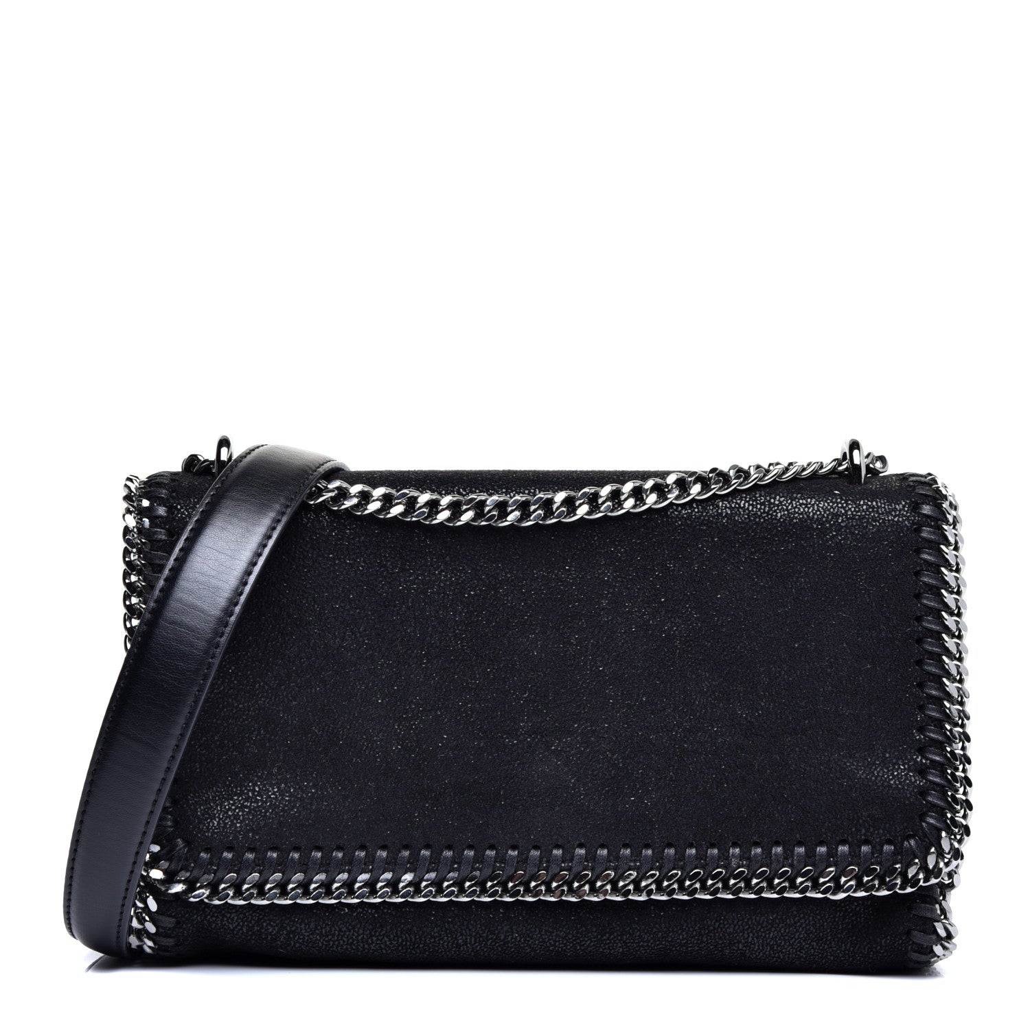 Stella McCartney Shaggy Deer Falabella Messenger Black 1 of 8