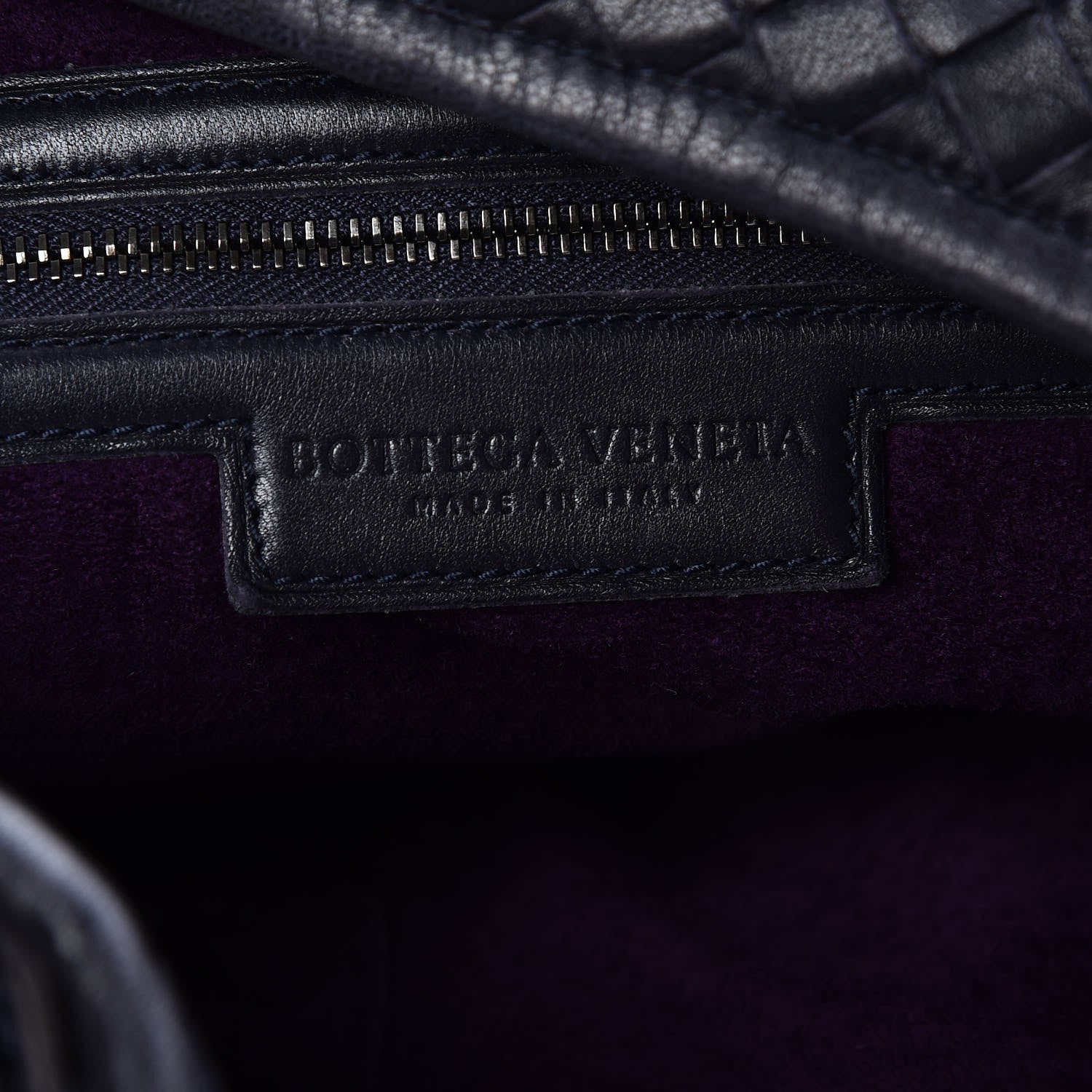 Bottega Veneta Nappa Intrecciato Medium Belly Veneta Hobo Ink 6 of 8