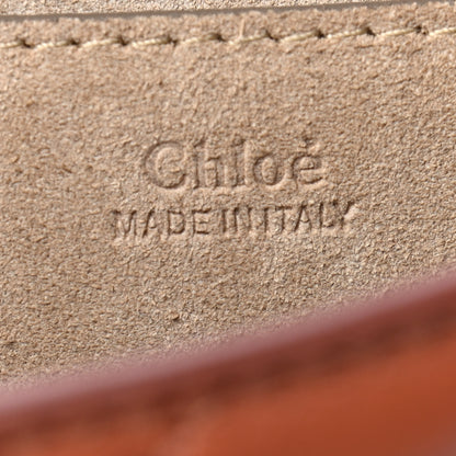 Chloe Calfskin Quilted Mini Drew Bijou Shoulder Bag Chestnut Brown 6 of 8