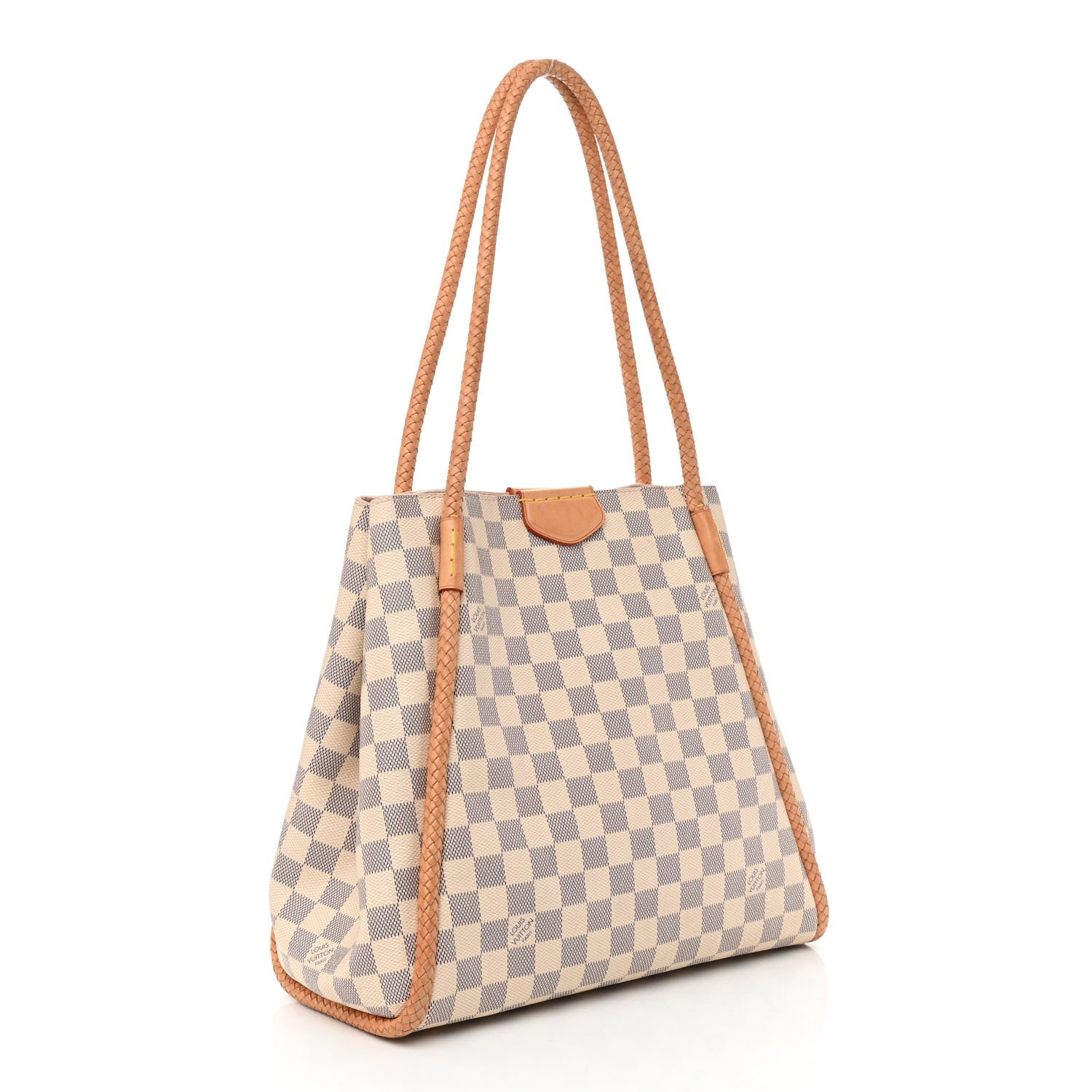 Louis Vuitton Damier Azur Propriano Rose Ballerine 3 of 8