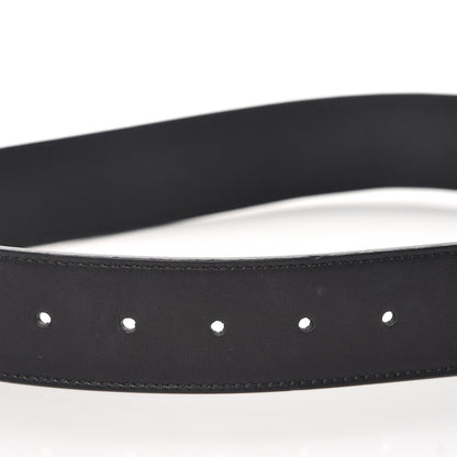 Gucci Moon Calfskin Pearl Double G 40mm Belt 85 34 Black Cream 5 of 7