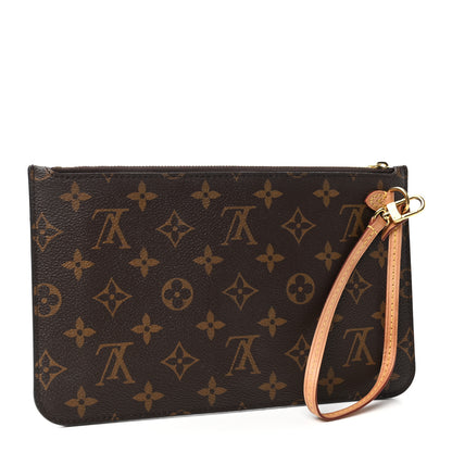 Louis Vuitton Monogram Neverfull MM GM Pochette 3 of 7