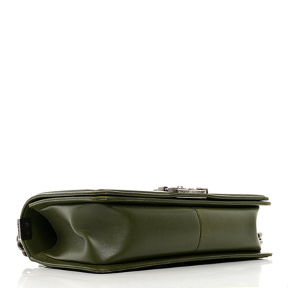 Chanel Lambskin Quilted Medium Boy Flap Green 4 of 11