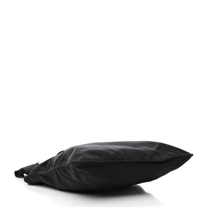 Prada Tessuto Nylon Saffiano Flat Messenger Bag Black 4 of 8