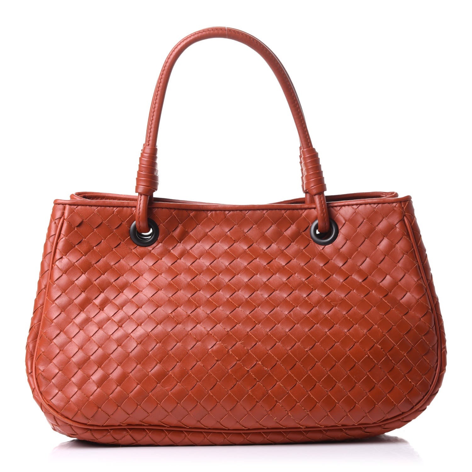 Bottega Veneta Nappa Intrecciato Woven Tote Terracota 1 of 11