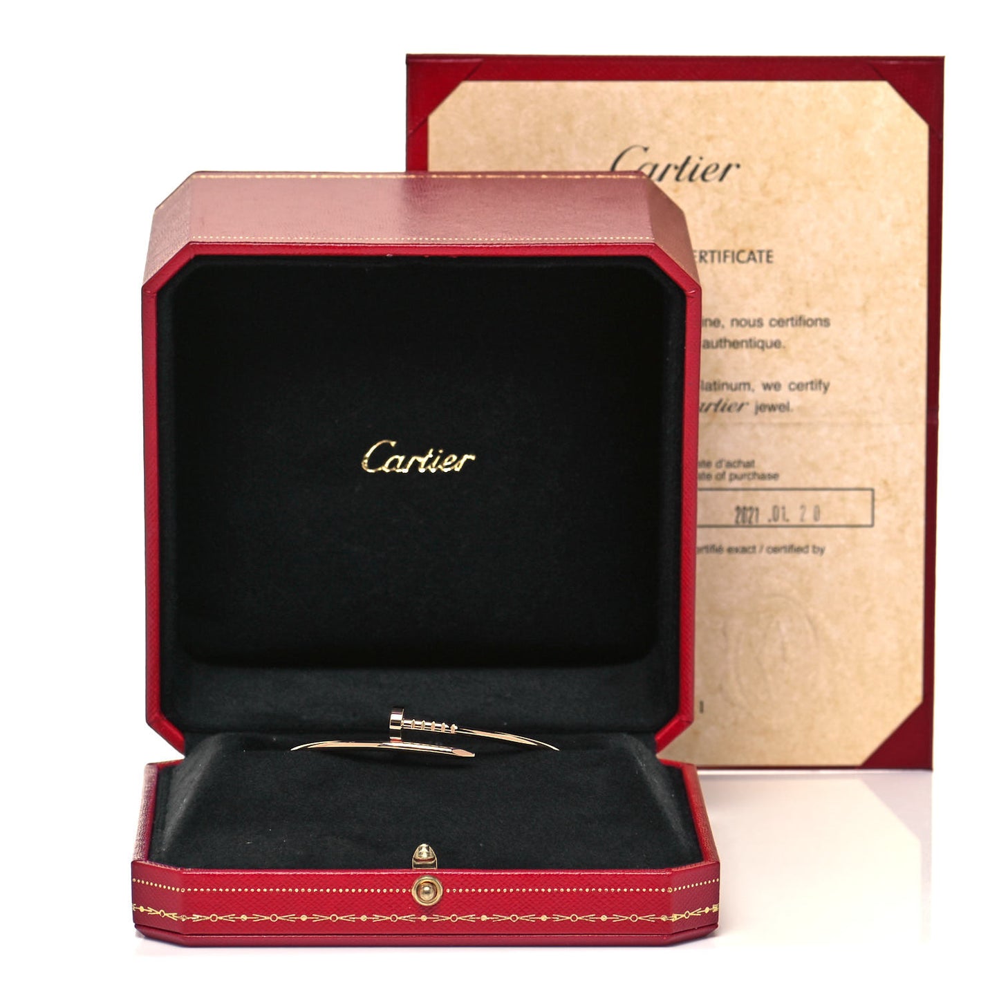 18K Pink Gold Small Juste Un Clou Bracelet 16