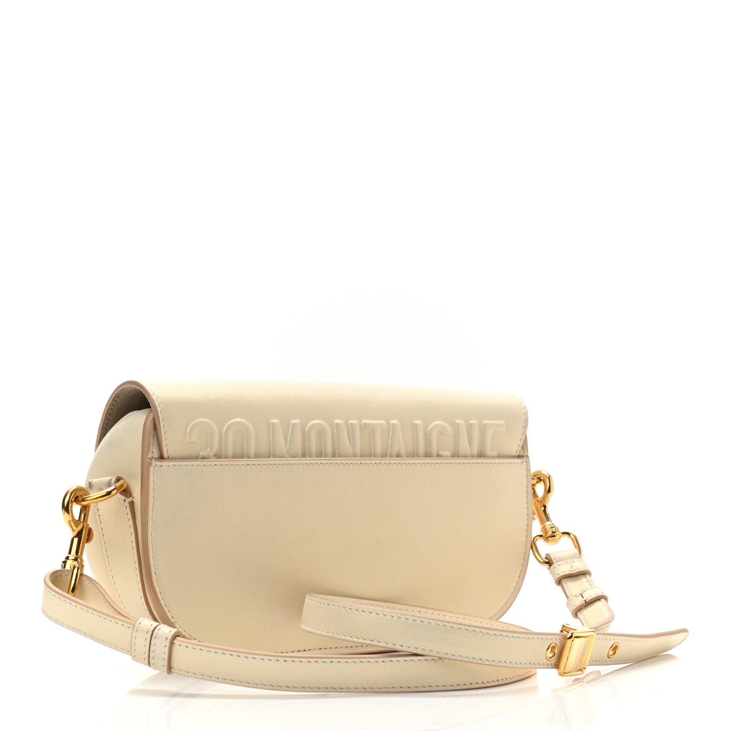 Metallic Box Calfskin East West Bobby Gold