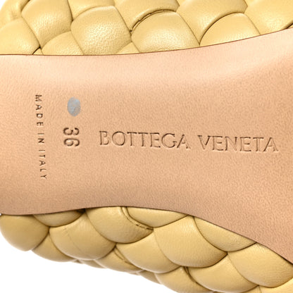Bottega Veneta Nappa Padded Intrecciato Mules Sandals 36 Tapioca 6 of 8