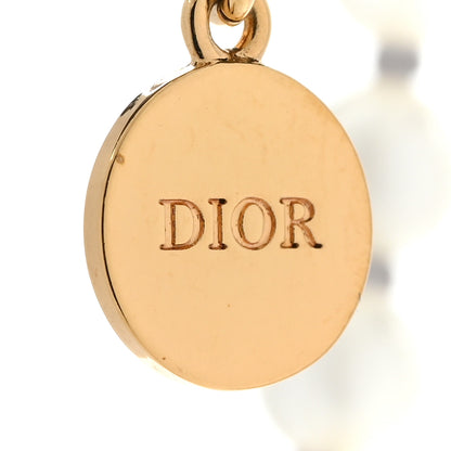 Christian Dior Pearl 30 Montaigne Choker Necklace Gold 6 of 7