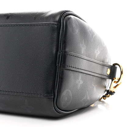 Louis Vuitton Monogram Ink Speedy BB Black 9 of 9