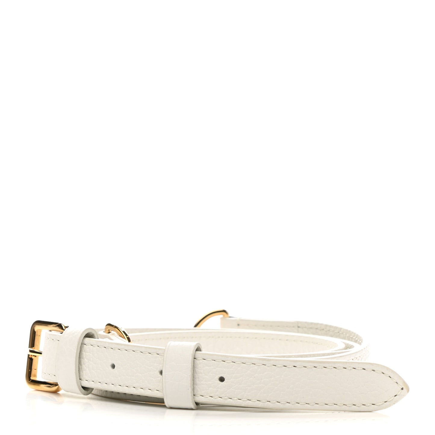Calfskin 16mm Adjustable Shoulder Strap Creme
