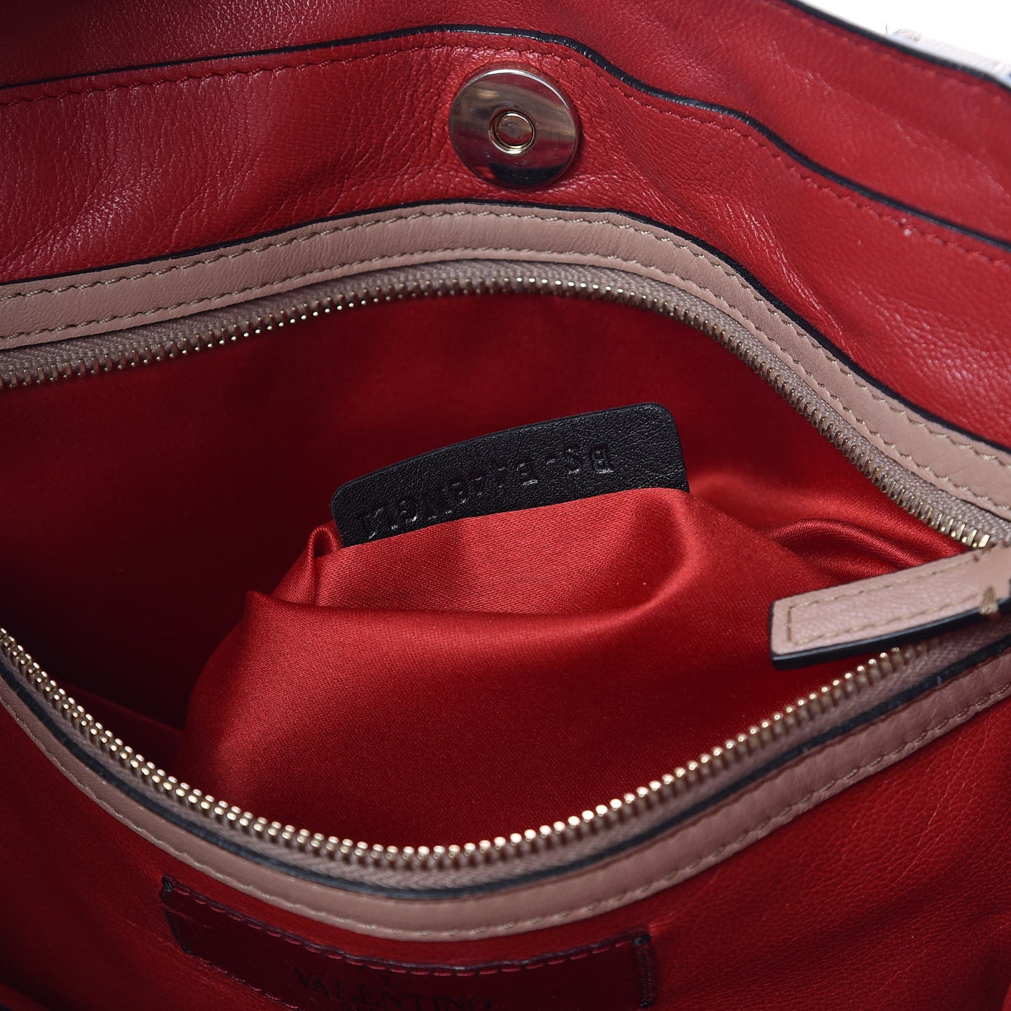 Nappa Medium Rockstud Soft Tote Soft Noisette